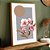 Quadro Decorativo Colagem Minimalista Floral - Imagem 1