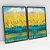 Kit 2 Quadros Decorativos Rabiscos De Primavera - Imagem 4
