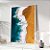 Quadro Decorativo Com Moldura Praia Vista - Imagem 1