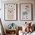 Quadros Decorativos Infantil Ilhamas Divertidas - Imagem 1