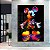 Quadro Decorativo Reprodução Artística Mickey Colorido - Imagem 1