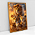 Quadro Decorativo Família De Leão 4 Filhotes Na Savana - Imagem 6