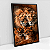 Quadro Decorativo Família De Leão 2 Filhotes - Imagem 3