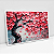 Quadro Decorativo Arvore Da Vida Flores Rosas - Imagem 3