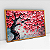 Quadro Decorativo Arvore Da Vida Flores Rosas - Imagem 6
