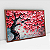 Quadro Decorativo Arvore Da Vida Flores Rosas - Imagem 5