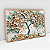 Quadro Decorativo Arvore Da Vida Azul E Dourada - Imagem 4