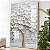 Quadro Decorativo Arvore Da Vida Branco E Dourado - Imagem 1