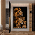 Quadro Decorativo Família De Leão 3 Filhotes Fundo Escuro - Imagem 1