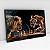Quadro Decorativo Jogo De Xadrez Leão E Tigre Business - Imagem 2