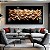 Quadro Decorativo Abstrato Gold 3D - Imagem 1