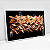 Quadro Decorativo Abstrato Gold 3D - Imagem 3