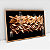 Quadro Decorativo Abstrato Gold 3D - Imagem 4