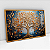 Quadro Decorativo Árvore Da Vida Azul E Dourado - Imagem 6