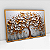 Quadro Decorativo Cerejeira Branco E Dourado - Imagem 6