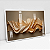 Quadro Decorativo Abstrato 3D Fundo Marrom - Imagem 3
