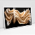Quadro Decorativo Abstrato 3D Fundo Preto - Imagem 3