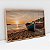Quadro Com Moldura Arte 2 Barcos na Praia - Imagem 3