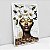 Quadros Com Moldura Mulher Floral Serenidade 3 - Imagem 6
