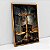 Quadro Decorativo Balança Da Justiça Dourada - Imagem 2