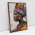 Quadro Decorativo Com Moldura Arte Mulher Bela Cultura Africana - Imagem 5
