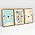 Kit 3 Quadros Infantil Ursinhos Amorosos Coroa Abecedário - Imagem 3