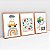 Kit 3 Quadros Infantil Mapa da Cidade Carro Chuva Caminhão - Imagem 4