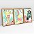 Kit 3 Quadros Quarto Infantil Cores Pasteis Girafa Zebra e Arara - Imagem 3