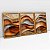 Kit 3 Quadros Quarto Decorativos Ondas Tons Terrosos - Imagem 3