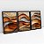 Kit 3 Quadros Quarto Decorativos Ondas Tons Terrosos - Imagem 6
