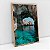 Quadro Decorativo Com Moldura Cavernas Do Mar Azul - Imagem 5