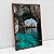 Quadro Decorativo Com Moldura Cavernas Do Mar Azul - Imagem 6