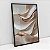 Quadro Decorativo Com Moldura Ondas Abstratas 2 - Imagem 3