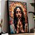 Quadro Decorativo Com Moldura Jesus Ladrilhos - Imagem 1