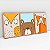 Kit 3 Quadros Quarto Infantil Coruja Raposa Urso O Espaço Dos Animais - Imagem 4