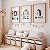 Kit 3 Quadros Quarto Infantil Zebra Seja Legal Leão Siga o Arco-íris - Imagem 1