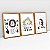 Kit 3 Quadros Quarto Infantil Zebra Seja Legal Leão Siga o Arco-íris - Imagem 3