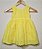 Vestido laise amarelo claro (6 meses) - Imagem 3