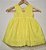Vestido laise amarelo claro (6 meses) - Imagem 4
