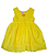 Vestido laise amarelo claro (6 meses) - Imagem 2