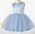 Vestido Infatil Tulê Azul - Imagem 3