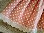 Vestido Infatil Rosa poá (12-18 meses) - Imagem 3