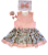 Vestido Infantil Rosa poá com estampas de fadinhas 1/2 anos - Imagem 2