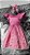 Vestido Infantil Rosa Pink com organza de cristal - Imagem 1