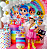 Vestido Infantil Festa Vera E O Reino Do Arco-ír - Imagem 4