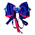 Laço de cabelo infantil inspiração Stitch - Imagem 9