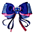 Laço de cabelo infantil inspiração Stitch - Imagem 5