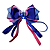 Laço de cabelo infantil inspiração Stitch - Imagem 4