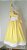 Vestido Infantil Minha Raposinha Amarelo com poá - Imagem 2