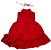Vestido vermelho frente única - Imagem 3